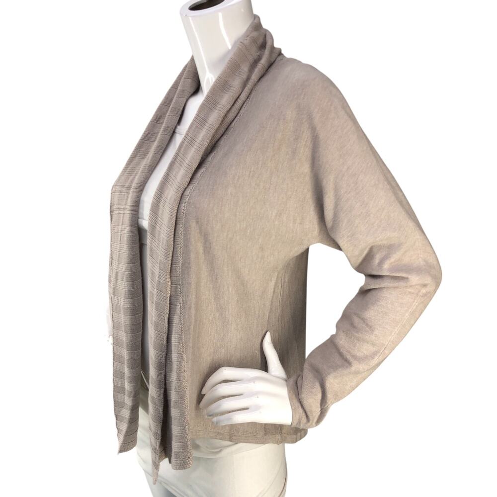 Joan Vass Studio Womens Size S Cardigan Open Front Sweater Knit - Picture 4 of 15